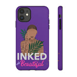 Inked & Beautiful | Tough Cases (Purple)