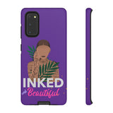 Inked & Beautiful | Tough Cases (Purple)