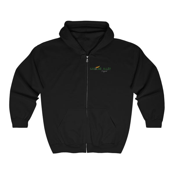 Gasoline Alley (Original) - Unisex Heavy Blend™ Full Zip Hooded Sweatshirt