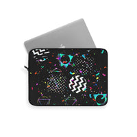 Black Confetti | Laptop Sleeve (Available in Multiple sizes)