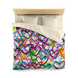 Graffiti Luv | Microfiber Duvet Cover (Available in Twin & Queen Sizes)