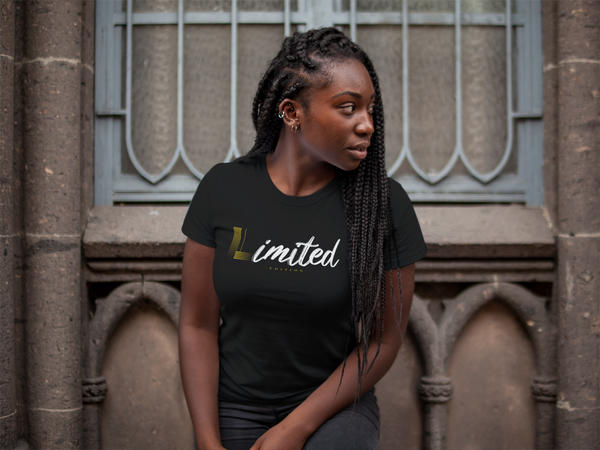 LIMITED Edition | Women's Black Short-Sleeve T-Shirt